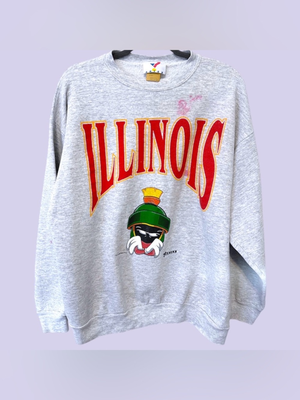 Vintage Marvin the Martian Illinois crewneck